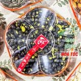  1KG Đậu Đen Xanh Lòng Rang Muối Ăn Liền - Hạt To Thơm Ngon Giòn Tan  (Snack Đậu) 