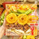  Hộp Kim Cương Mix 6 Loại Trái Cây Sấy Dẻo (Thơm/ Đu Đủ/ Vỏ Bưởi Thái Lan/ Vỏ Bưởi Đường Phèn/ Chà Là/ Xoài) - Hộp Quà 