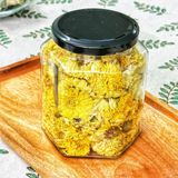  Trà Hoa Cúc Vàng (Hoàng Cúc) - Hủ Thủy Tinh Cao Cấp 300gr 