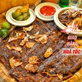  Khô Bò Miếng Rim Tỏi Ớt (Khô Bò Ước) Túi 200Gr (Hút Chân Không) 