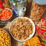  Khoai Lang Lát Tím Mix Khoai Lang Lát Vàng Sấy Mật Ong - Lon 200gram 