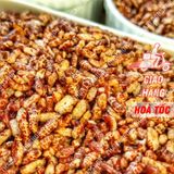  Gạo Lứt Sấy Giòn Ăn Liền ( Cốm Gaọ Lứt ) Lon 300gr 