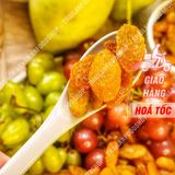  Nho Lion Mỹ Sấy Dẻo Không Đường Trái To Lon 500gr 