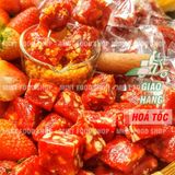  Kẹo Dâu Tây Sấy Dẻo Viên - Lon 400gram 