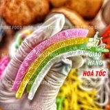  Mứt Dừa Non Thanh Điệp Dạng Sợi Đũa Mix Vị - Lon 450Gr 