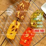  Bánh Biscotti Nguyên Cám Ngủ Cốc Mix Vani, Chocolate & Trà Xanh - Lon 320gr 