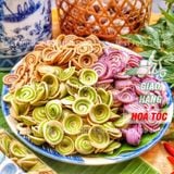  Bánh Tai Heo Nhí Trung Hiếu Vị Truyền Thống Mix Vị Trà Xanh - Lon 350gr 