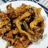  Da Cá Tuyết Tẩm Vị Cay Giòn Hộp 250Gr 