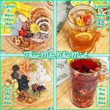  Trà Trái Cây Sấy Lạnh:Dâu Dứa - Kim Quất Hồng Đào - Tắc Chanh Leo - Bưởi Đỏ Nhiệt Đới - Ổi Hồng Xí Muội - Vải Hoa Hồng 