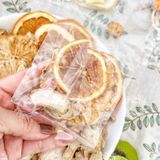  Combo 30 Gói Trà Detox Mix Cam Thơm Gừng + Tặng Bình Thủy Tinh (Trà hoa quả Sấy Khô - Trà Thảo Mộc) nhiều vị 