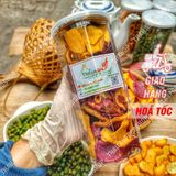  Khoai Lang Lát Sấy Mật Ong Mix Tím Vàng Lon 200gr 