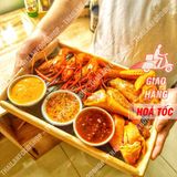  Set Nước Chấm 3 Vị (Muối Ớt Đỏ, Sốt Tiêu Tắc Kẹo , Sốt Me Chua Cay) 