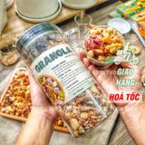  Granola Không Yến Mạch Siêu Hạt Dinh Dưỡng Lon 500gr 