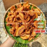  Da Heo Chiên Giòn - Tóp Mỡ Chiên Giòn Sốt Mắm Hành - Mắm Tỏi - Bánh Tóp Mỡ - Ba Rọị Cháy Tỏi  - Da Gà - Chân Gà Giòn 