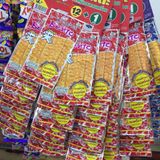  Dây 13 Gói Snack Mực Tẩm Gia Vị Cay Ngọt Bento (5g / Gói) - Màu Đỏ 