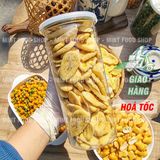  Chuối Sấy Giòn Nguyên Miếng Hàng Xuất Khẩu - Túi 500gr 