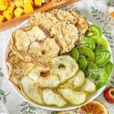  Combo 30 Gói Trà Detox Mix TÁO LÊ KIWI THƠM + Tặng Bình Thủy Tinh (Trà hoa quả Sấy Khô - Trà Thảo Mộc) nhiều vị 