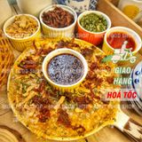  Bánh Tráng Sate Me Khô Mực - Xâu 10 gói 