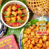  Tóp Mỡ Liền Da - Da Heo Sốt Mắm Hành - Mắm Tỏi Hộp 250gr 