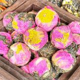  Trà Phổ Nhĩ Hoa (Trà Phổ Nhĩ Nở Hoa - Trà Pu'er Vân Nam - Trà Kim Qua Cống - Trà Nhân Đầu Cống) - Túi 250gr 