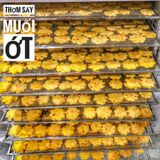  Thơm Sấy Muối Ớt Lon 300Gr - 500gr - Dứa Sấy Cay - Khóm Sấy Muối Ớt 100% không đường 