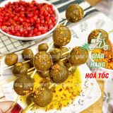  Ô Mai Sấu Muối Ớt Xiên Que Kèm Muối Chấm Hộp 500gr (Hộp 7 Xiên) 