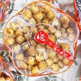  Long Nhãn Ôm Sen Hưng Yên Ăn Liền Loại 1 (Long Nhãn Ôm Hạt Sen Sấy Dẻo Cao Cấp - Hạt To, Tròn, Thơm Ngon) Hộp 500g 