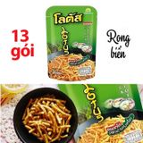 Lốc 13 Gói Bánh Que Dorkbua Lotus Vị Rong Biển Xanh (25g) - Bánh Que Thái Ăn Là Ghiền 