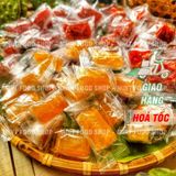 Kẹo Viên Sấy Dẻo Mix 3 Vị ( Dấu Tây-Thanh Long-Mít ) - L400gram 