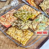  Bánh Ngói Hạnh Nhân Mix Vị (Socola, Vani, Trà Xanh,Trứng Muối , Khoai Môn, Dâu Tây ) - Túi 300gr 