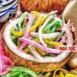  Mứt Dừa Non Thanh Điệp Sợi Đũa Mix Vị Lon 450gr 