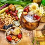  Set Nguyên Liệu Nấu Sâm Bông Cúc Đầy Đủ ( Set Tự Nấu Tiện Dụng - Nấu thành phẩm 3 - 3,5 lít) 