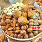  Hạt Dinh Dưỡng Mix 5 Vị Lon 450Gram (Macca, Hạt Dẻ Cười, Hạnh Nhân Rang Bơ, Hạt Điều, Óc Chó) 
