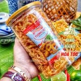  Mực Sợi Sấy Bơ Tỏi Siêu Ngon - Lon 300gram 