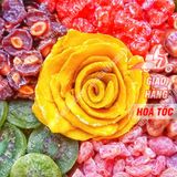  Hộp Quà Tết Lục Vị  (Ô Mai Mận Cơm/ Xí Muội Đào Chẻ/ Xí Muội Mơ Đào/ Kiwi/ Xoài/ Chà Là) Hộp 785g 