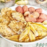  Combo 30 Gói Trà Detox Mix DÂU THƠM XOÀI + Tặng Bình Thủy Tinh (Trà hoa quả Sấy Khô - Trà Thảo Mộc) 