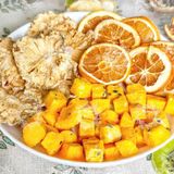  Combo 30 Gói Trà Detox Mix THƠM CAM CHANH DÂY + Tặng Bình Thủy Tinh (Trà hoa quả Sấy Khô - Trà Thảo Mộc) nhiều vị 