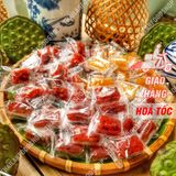  Kẹo Viên Sấy Dẻo Mix 3 Vị (Dâu Tây/ Thanh Long/ Mít) Lon 400Gram 