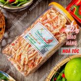  Khô Mực Xé Sợi Hấp Nước Dừa Lon 300Gram 