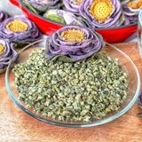  Lá Sen Cuộn Sấy Khô (Lá Sen Non Vo Viên) - Túi 500gr 