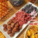  Kẹo Me Cay Mix Kẹo Dâu Tây & Kẹo Dâu Tằm Lon 500gram - Đặc Sản Đà Lạt 