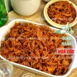  Khô Mực Xé Sợi Tẩm Vị Bình Định - Lon 300gr 