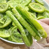  Kiwi Sấy Giòn Ăn Liền (Kiwi Xanh Sấy Thăng Hoa - Kiwi Sấy Lạnh) Túi 500g 