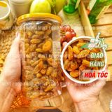  Nho Lion Vàng Sấy Dẻo Không Đường Trái To - Lon 500gr 