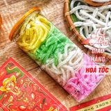  Mứt Dừa Non Thanh Điệp Sợi Đũa Mix Vị Lon 450gr 