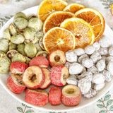  Combo 30 Gói Trà Detox Mix SƠN TRA CAM XÍ MUỘI TẮC XANH + Tặng Bình Thủy Tinh (Trà hoa quả Sấy Khô - Trà Thảo Mộc) 