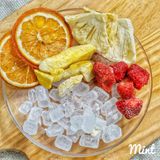  Set Trà Dâu Dứa Đầy Đủ Nguyên Liệu (Cốt trà dâu, Dứa, Dâu Tây, Xoài, Đường Phèn, Cam Vàng) - Hộp 5 Set  & 1 Set 