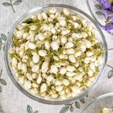  Trà Hoa Nhài ( Hoa Lài) Nụ Hoa Nhài Sấy Lạnh Nguyên Bông - Túi 500gr 