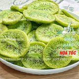  Kiwi Sấy Giòn Ăn Liền (Kiwi Xanh Sấy Thăng Hoa - Kiwi Sấy Lạnh) Túi 500g 