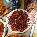  Râu Mực (Đầu Mực) Tẩm Vị Tỏi Ớt Lon 300Gram 